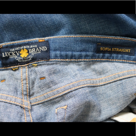 Lucky Brand | Sofia straight jeans size 10/30 - Picture 5 of 5